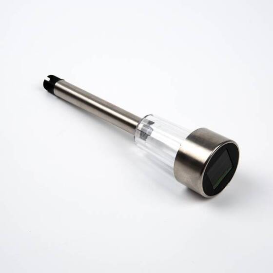 Dış Mekan Paslanmaz Çelik Güneş Enerjili Çim Işık Bahçe Peyzaj Lambası Beyaz Renk - 1