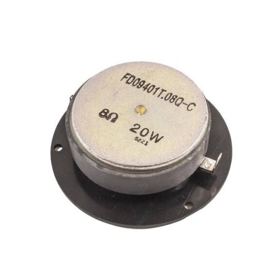 Dome Tweeter Hoparlör 8 Ohm 8Ω 20W 94mm - 2