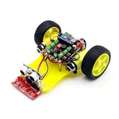 DuoBot Çizgi İzleyen ve Engelden Kaçan Robot - Demonte - Görsu Elektronik