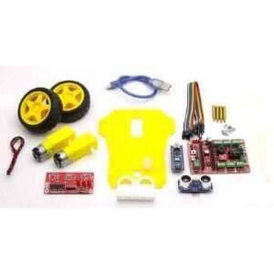 DuoBot Çizgi İzleyen ve Engelden Kaçan Robot - Demonte - 3