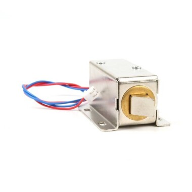 Elektrikli Kapı Kilidi İçin 1240 12V DC 0.8A 9.6W Solenoid 55x28x30mm - 4