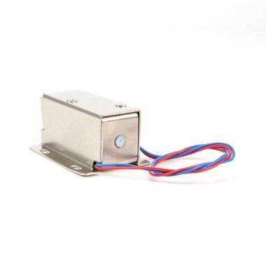 Elektrikli Kapı Kilidi İçin 1240 12V DC 0.8A 9.6W Solenoid 55x28x30mm - 5