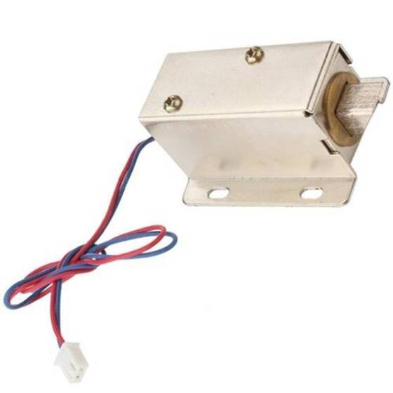 Elektrikli Kapı Kilidi İçin 1240 24V DC 0.8A 19.2W Solenoid 55x28x30mm - 2