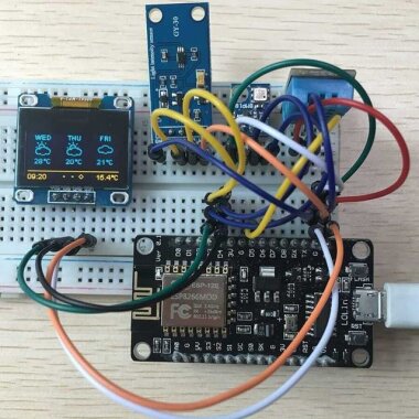 ESP8266 Hava Durumu Ölçüm Seti - Demonte Sıcaklık Nem ve Basınç Ölçer - 2
