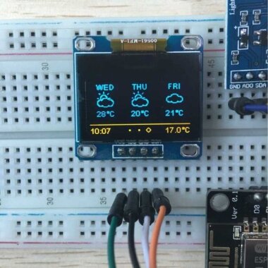 ESP8266 Hava Durumu Ölçüm Seti - Demonte Sıcaklık Nem ve Basınç Ölçer - 3