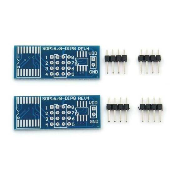 EZP2019+ EEPROM Bios USB SPI Programlayıcı +3 Çevirici Adaptör - 4