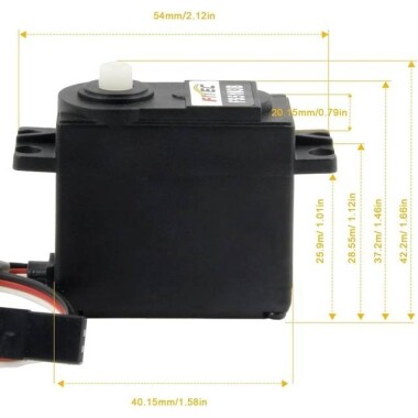 FEETECH FS5103B 6V 180 Derece Analog Servo Motor Tork 3.2kg - 5