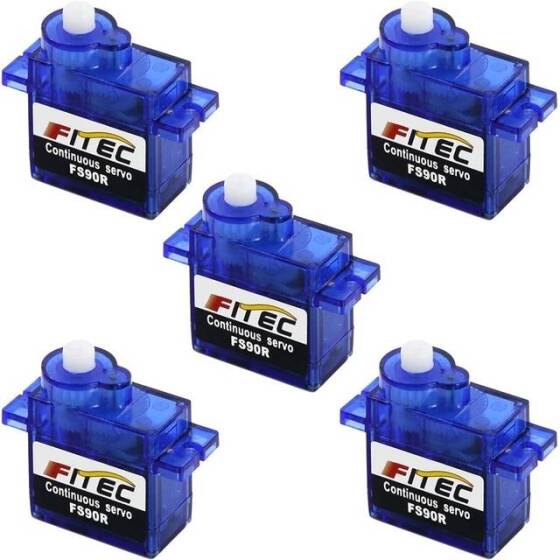 FEETECH FS90R 180 Derece 6V Mikro 9G Servo Motor Tork 1.5kg - 1