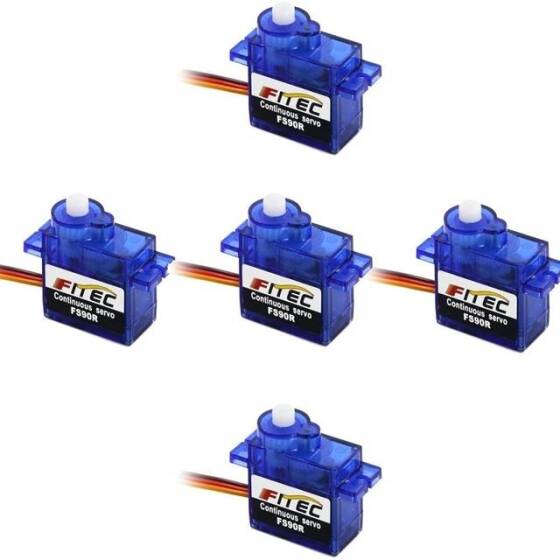 FEETECH FS90R 6V 360 Derece Mikro 9G Servo Motor Tork 1.5kg - 1