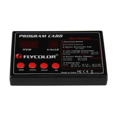 Flycolor Programlama Kartı - ESC Hız Kontrol Sürücüsü Uyumlu - 2