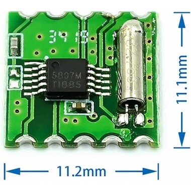 FM Stereo Radyo Modülü RDA5807M RRD102 V2.0 - 7