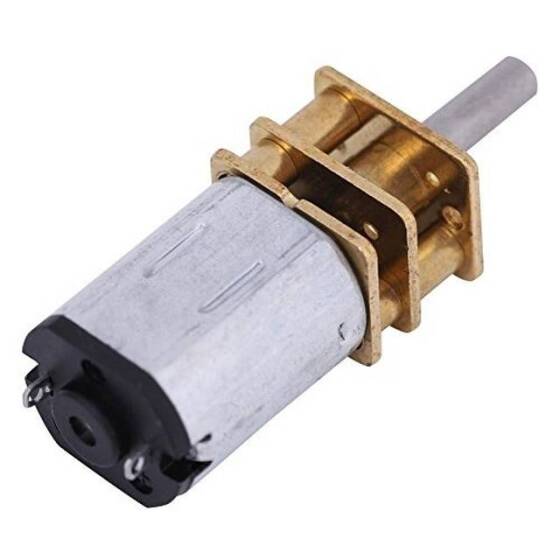 GA12-N20 12V 2000RPM Mikro DC Metal Dişli Redüktörlü Motor - 2