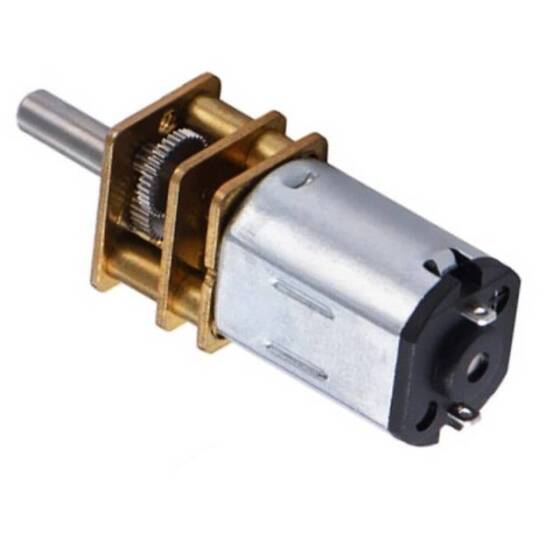 GA12-N20 3V 30RPM Mikro DC Metal Dişli Redüktörlü Motor - 3