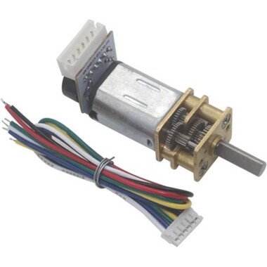 GA12-N20 6V 300RPM Mikro DC Redüktörlü Motor Kablolu Encoder - 2