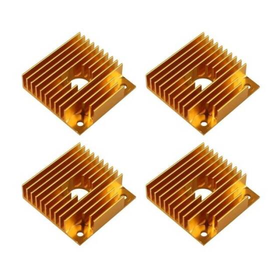 Gold Makerbot MK7/MK8 Isı Emici Boyutu:40x40x11mm - 1