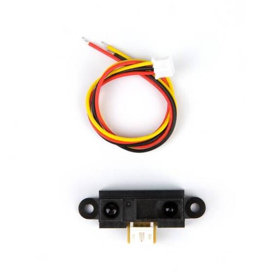GP2Y0A21YK0F 10-80cm IR Mesafe Sensörü + Kablo - 2