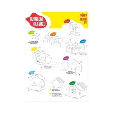 Güneş Enerjili Ev Yapımı Solar Eğitim Kiti - 4