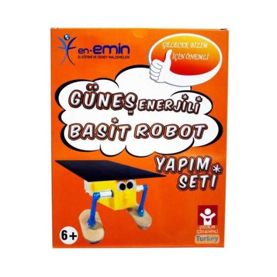 Güneş Enerjili Robot Yapım Seti - 1