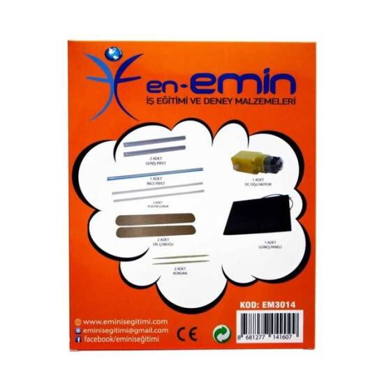 Güneş Enerjili Robot Yapım Seti - 2