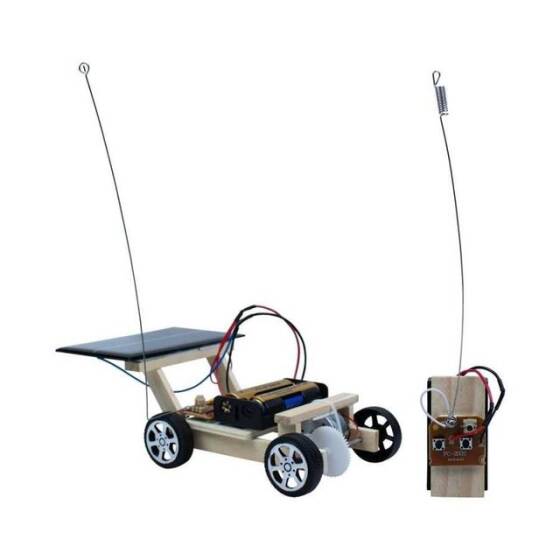 Güneş Enerjili Uzaktan Kumandalı Araba Kiti - 1