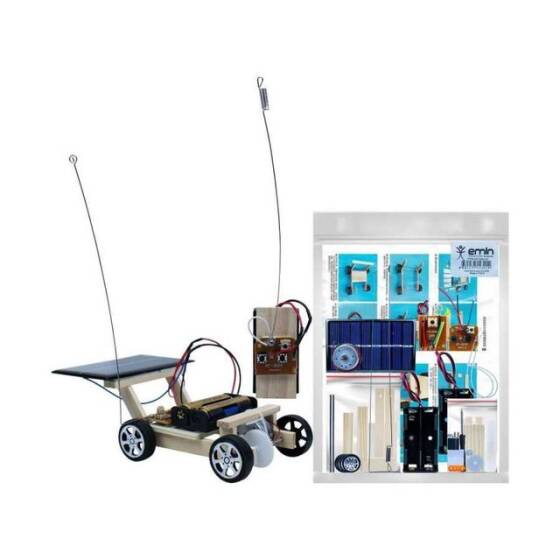 Güneş Enerjili Uzaktan Kumandalı Araba Kiti - 3