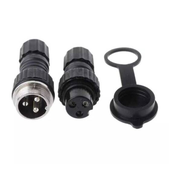 GX-16 3 Pin Su Geçirmez Mike Konnektör - 1