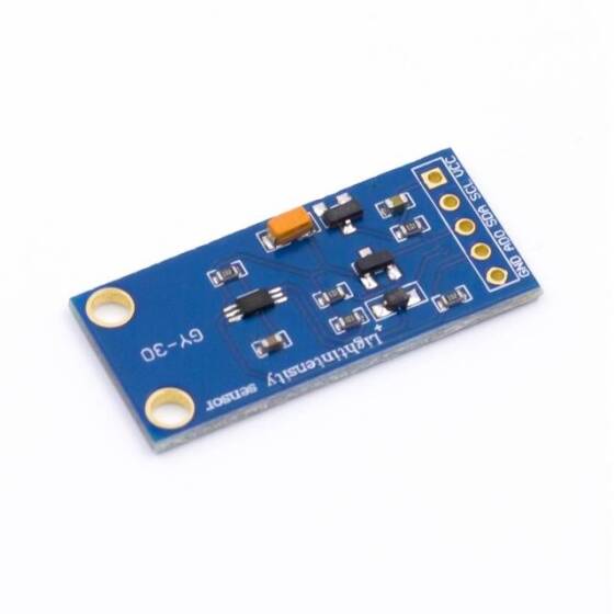 GY-30 BH1750FVI Modülü Dijital Işık Yoğunluğu Aydınlatma Sensörü Lehimsiz - 2