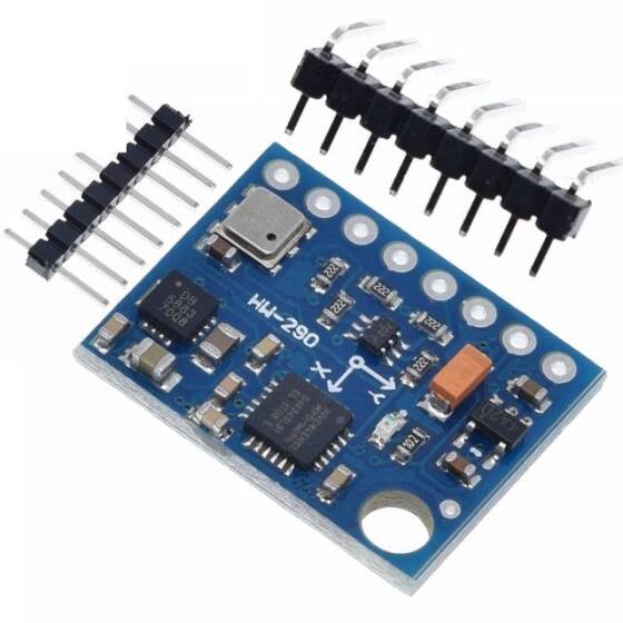 GY-87 10DOF Modülü MPU6050 HMC5883L BMP180 Sensör Lehimsiz - 2