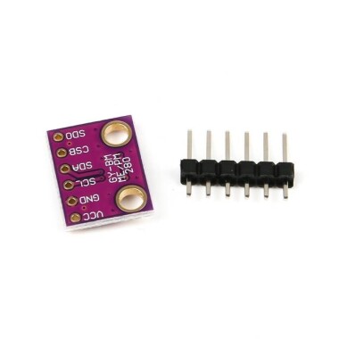 GY-BME280-3.3 Hassas Altimetre Atmosfer Basıncı BME280 Sensör Modülü Lehimsiz - 5