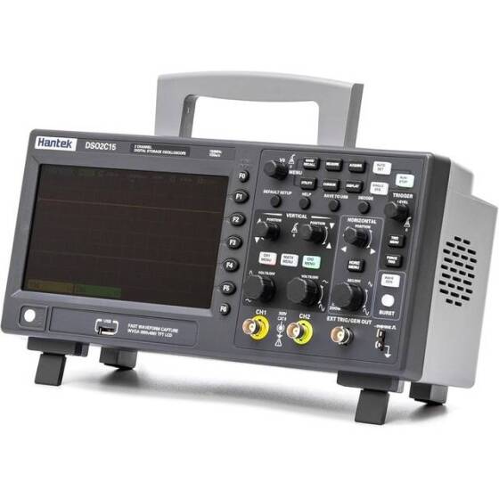 Hantek DSO2C15 150Mhz 2CH Dijital Depolama Osiloskopu US Fişli - 4