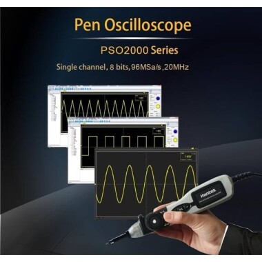 Hantek PSO2020.20MHz USB Taşınabilir Osiloskop Kalem - 5
