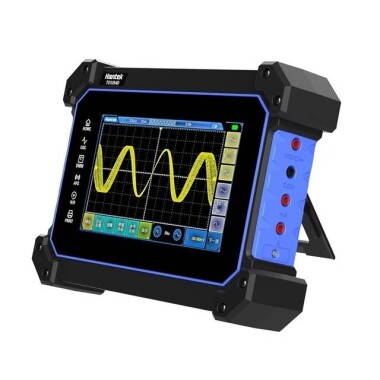 Hantek TO1254D Dokunmatik Ekran Dijital Osiloskop 4CH 250 Mhz 1GSa/s + 25 Mhz Sinyal Kaynağı + Multimetre EU Fişli Pilli - 3