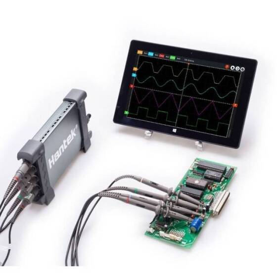 Hantek6204BC USB Sanal Osiloskop 4CH 200MHz - 1