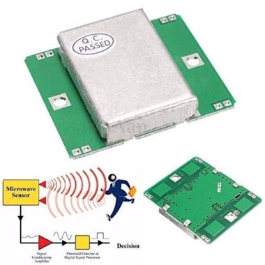 HB100 Mikrodalga Doppler Çoğaltıcı Radar Kablosuz Modülü Hareket Sensörü - 2