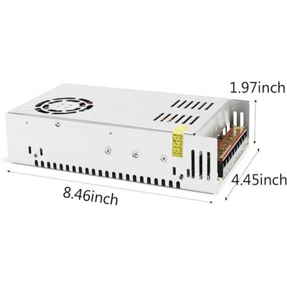 Yüksek Kaliteli Güç Kaynağı 360W 12V 30A Uzun Stil - 3