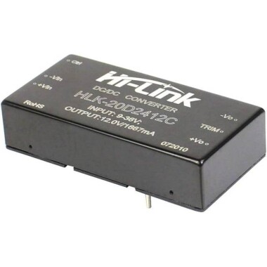 HLK-20D2412C DC-DC 9-38V / 12V Güç Kaynağı Modülü - 2
