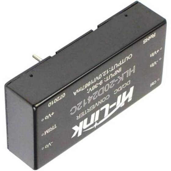 HLK-20D2412C DC-DC 9-38V / 12V Güç Kaynağı Modülü - 3