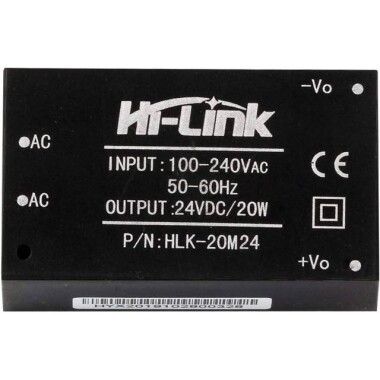 HLK-20M24 AC-DC 220V / 24V Güç Kaynağı Modülü - 1