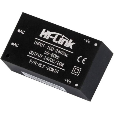 HLK-20M24 AC-DC 220V / 24V Güç Kaynağı Modülü - 2