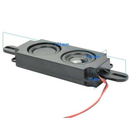Hoparlör Çifti 8 ohm 5W - Raspberry Pi Uyumlu - 3