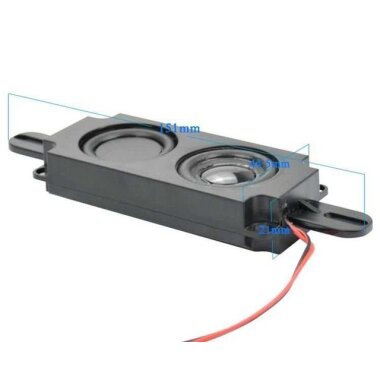 Hoparlör Çifti JST Soketli 100x45mm 8 ohm 8Ω 5W - 3