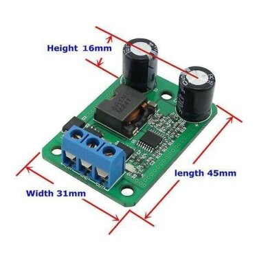 HW468 5V 5A Voltaj Düşürücü Regülatör Kartı - 3
