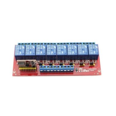IR Kumandalı Röle Kartı 5V 8 Kanal - 2