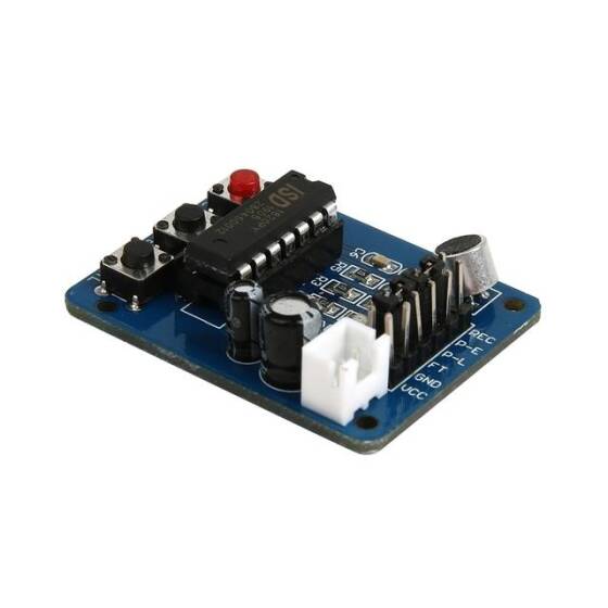 ISD1820 Ses Kayıt ve Çalma Modülü + Hoparlör - 6