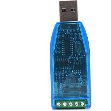 İzole Endüstriyel Sınıf USB RS485 İletişim Modülü 5 V Seri Bağlantı Noktası Hattı Dönüştürücü TVS Koruması CH340 - 3