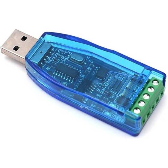 İzole Endüstriyel Sınıf USB RS485 İletişim Modülü 5 V Seri Bağlantı Noktası Hattı Dönüştürücü TVS Koruması CH340 - 4