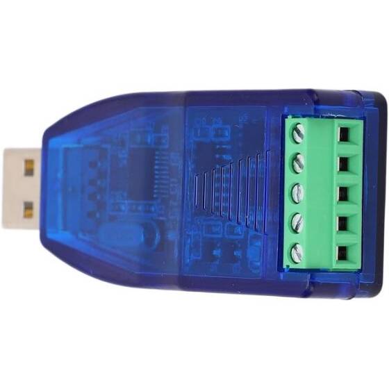 İzole Endüstriyel Sınıf USB'den RA232 RS485 İletişim Modülüne 5 V Seri Bağlantı Noktası Hattı Dönüştürücü TVS Koruması CH340 - 4