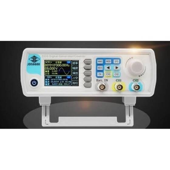 JDS-6600 30 MHz Çift Kanallı Tam CNC DDS Dalga Fonksiyonu Sinyal Jeneratörü Darbe Sinyali Kaynağı Frekans Ölçer US Fişli - 4