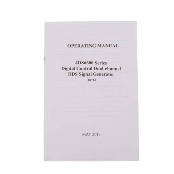 JDS-6600.50MHz Çift Kanallı Tam CNC DDS Dalga Fonksiyonu Sinyal Jeneratörü Darbe Sinyali Kaynağı Frekans Ölçer EU Fişli - 5