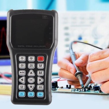 JDS6052S 50MHz 2 Kanal Osiloskop Dalga Jeneratörü US Fişli Pilli - 2